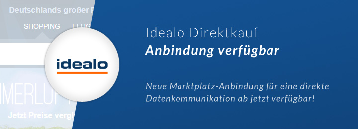 Idealo Warenwirtschaft / ERP Anbindung